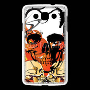 Coque LG L60 Design Tête de mort