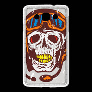 Coque LG L60 Tête de mort pilote