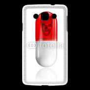 Coque LG L60 Gélule tête de mort