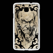 Coque LG L60 Visage tatouée et percée 60