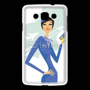 Coque LG L60 Hôtesse de l'air 8