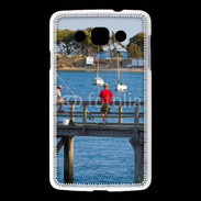 Coque LG L60 Pêcheurs sur ponton