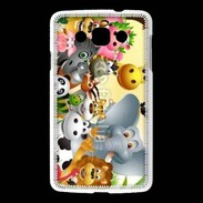 Coque LG L60 Cartoon animaux fun