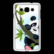 Coque LG L60 Panda géant en cartoon