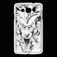 Coque LG L60 visage de gargouille en dessin 25