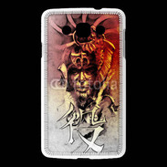 Coque LG L60 Visage de guerrier en dessin 60