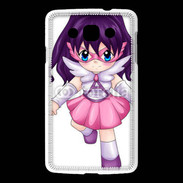 Coque LG L60 Chibi style illustration of a super-heroine 25
