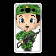 Coque LG L60 Cute cartoon illustration of a soldier
