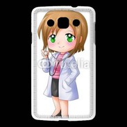 Coque LG L60 Cute cartoon illustration of a waiter