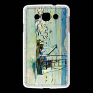 Coque LG L60 Peinture bateau de pêche