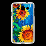 Coque LG L60 Peinture de tournesol