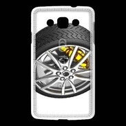 Coque LG L60 Pneu complet étrier jaune