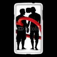 Coque LG L60 Couple Gay