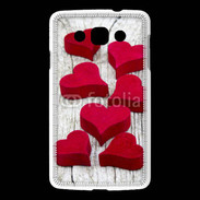 Coque LG L60 Coeur en bois