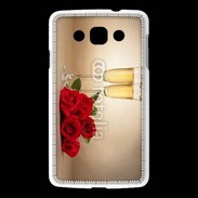 Coque LG L60 Coupe de champagne, roses rouges