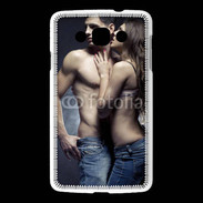 Coque LG L60 Couple câlin sexy 3