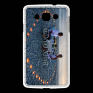 Coque LG L60 Couple romantique devant la mer