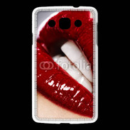 Coque LG L60 Bouche fatale rouge