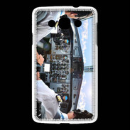 Coque LG L60 Cockpit avion de ligne