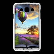 Coque LG L60 Montgolfière et lavande 
