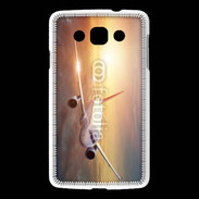 Coque LG L60 Avion de ligne au coucher de soleil