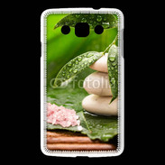 Coque LG L60 Galet et feuilles mouillées