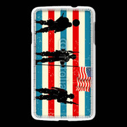Coque LG L60 Soldat américain