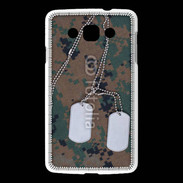 Coque LG L60 plaque d'identité soldat américain