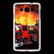 Coque LG L60 Intervention des pompiers incendie