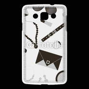 Coque LG L60 Fond fashion noir et blanc