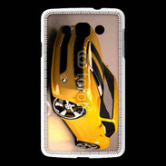 Coque LG L60 Belle voiture jaune et noire