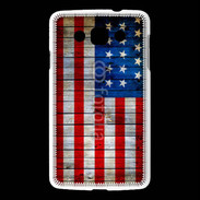 Coque LG L60 Drapeau USA Vintage