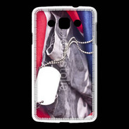 Coque LG L60 USA Vétéran mémorial