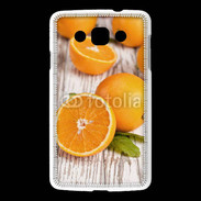 Coque LG L60 Belles oranges sur fond en bois