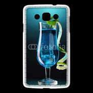 Coque LG L60 Cocktail bleu