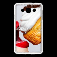 Coque LG L60 Bouche gourmande