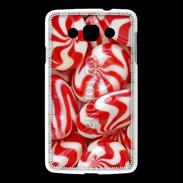 Coque LG L60 Bonbons rouges et blancs