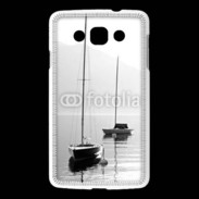 Coque LG L60 Bateau sur un lac