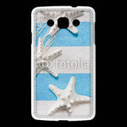 Coque LG L60 La mer en bleu et blanc