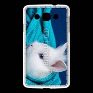 Coque LG L60 Portrait de lapin 5