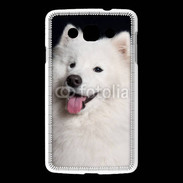 Coque LG L60 Portrait de chien loup 5
