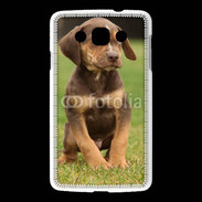 Coque LG L60 Chiot marron 2