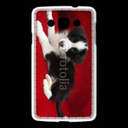 Coque LG L60 Chiot noir et blanc 5
