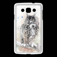 Coque LG L60 hibou en aquarelle