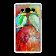 Coque LG L60 Oiseaux en peinture