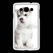 Coque LG L60 Chiot Husky Sibérien 500