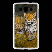 Coque LG L60 Portrait de Léopard avec petit