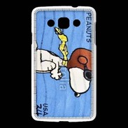 Coque LG L60 Snoopy timbre poste