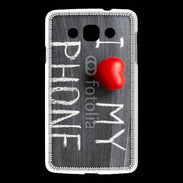 Coque LG L60 J'aime mon téléphone