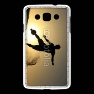 Coque LG L60 beach soccer couché du soleil